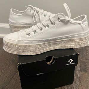 Converse Espadrille Platform Sneaker
